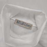 Midi-umi タートルネック ワイド 長袖Ｔシャツ カットソー ロンＴ ホワイト レディース ミディウミ【中古】5-1217G∞