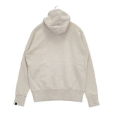 MHL./LOOPWHEELER 596-9166500 LIGHT LOOPBACK COTTON HOODIE パーカー ベージュ メンズ エムエイチエル/ループウィラー【中古】5-1218M∞