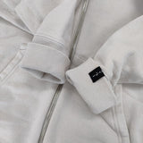 MHL./LOOPWHEELER 596-9166500 LIGHT LOOPBACK COTTON HOODIE パーカー ベージュ メンズ エムエイチエル/ループウィラー【中古】5-1218M∞