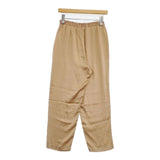 EQUALAND TRUST AND INTIMATE イコーランド シルク イージー パンツ ベージュ レディース【中古】5-1217M∞