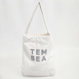 TEMBEA 中綿 コーデュロイ ワンハンドル トートバッグ ホワイト レディース テンベア【中古】5-1120T◎
