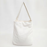 TEMBEA 中綿 コーデュロイ ワンハンドル トートバッグ ホワイト レディース テンベア【中古】5-1120T◎