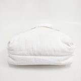 TEMBEA 中綿 コーデュロイ ワンハンドル トートバッグ ホワイト レディース テンベア【中古】5-1120T◎