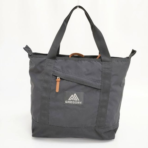 GREGORY マイティトート 旧モデル トートバッグ ブラック レディース グレゴリー【中古】5-1103G∞