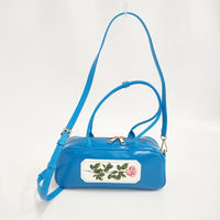 BEAMS COUTURE RURU MARY'S ルルメリー プチボストンバッグ ショルダーバッグ ボストンバッグ ブルー レディース ビームス【中古】5-0829G♪