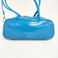 BEAMS COUTURE RURU MARY'S ルルメリー プチボストンバッグ ショルダーバッグ ボストンバッグ ブルー レディース ビームス【中古】5-0829G♪