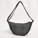 marimekko/UNIQLO 新品 ラウンドミニ ショルダーバッグ ダークグレー レディース マリメッコ/ユニクロ【中古】5-1122G∞