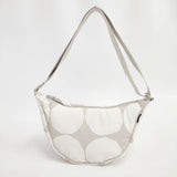 marimekko/UNIQLO 新品 ラウンドミニ ショルダーバッグ ライトグレー レディース マリメッコ/ユニクロ【中古】5-1122G∞