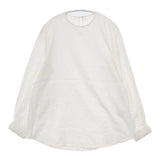 fruits of life コットン プルオーバー 22SS120 サイズ2 ブラウス シャツ ホワイト レディース フルーツオブライフ【中古】6-0308M∞