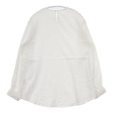fruits of life コットン プルオーバー 22SS120 サイズ2 ブラウス シャツ ホワイト レディース フルーツオブライフ【中古】6-0308M∞