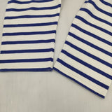 My weakness Basque Shirt バスクシャツ ボーダー ともさかりえ カットソー ホワイト ブルー レディース マイウィークネス【中古】5-1207M∞