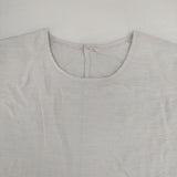 KURASHI&Trips 「涼しさも、品のよさも」きれい色のTシャツブラウス ブラウス シャツ ライトグレー レディース クラシアンドトリップス/北欧、暮らしの道具店【中古】6-0423S∞