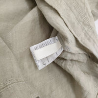 evam eva linen stitches pullover 定価26400円 E251T172 サイズM ブラウス シャツ グレージュ レディース エヴァムエヴァ【中古】5-0902S♪