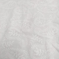 LBC ペイズリー刺繍ブラウス 1265224-01 サイズL ブラウス シャツ ホワイト レディース エルビーシー【中古】5-0902S♪