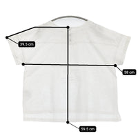 LBC ペイズリー刺繍ブラウス 1265224-01 サイズL ブラウス シャツ ホワイト レディース エルビーシー【中古】5-0902S♪