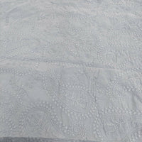 LBC ペイズリー刺繍ブラウス 1265224-01 サイズL ブラウス シャツ 25SS ライトブルー レディース エルビーシー【中古】5-0902S♪