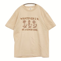 ROKU 6 BEAUTY&YOUTH AHIRU アヒル 定価7700円 サイズL 半袖Tシャツ カットソー ベージュ レディース ロクビューティアンドユース【中古】5-0902S♪