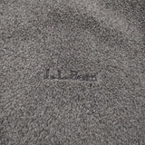 L.L.Bean フリースジャケット スタンドカラー ブルゾン グレー レディース エルエルビーン【中古】5-1206T♪