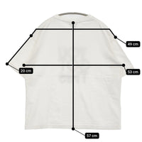 OAFISH YOU GOT THIS プリントショートスリーブTシャツ サイズS カットソー 24SS ホワイト レディース オーフィッシュ【中古】5-0902S♪