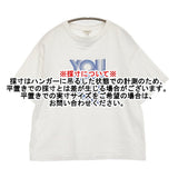 OAFISH YOU GOT THIS プリントショートスリーブTシャツ サイズS カットソー 24SS ホワイト レディース オーフィッシュ【中古】5-0902S♪