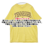 TENNESSEE RIVER ロゴプリントTシャツ サイズS コットン 半袖Ｔシャツ カットソー イエロー グレー レディース テネシーリバー【中古】6-0410S△
