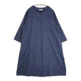 C.L.N T-15121798 CLN シャツワンピ ワンピース ネイビー レディース シーエルエヌ【中古】5-1207M∞