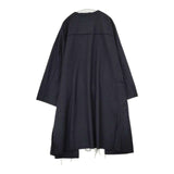 ANTIPAST ウール 刺繍 レース ガウン 羽織 コート ブラック レディース アンティパスト【中古】5-1102T∞