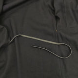 ANTIPAST ウール 刺繍 レース ガウン 羽織 コート ブラック レディース アンティパスト【中古】5-1102T∞