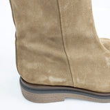 FABIO RUSCONI スエードブーツ 定価31900円 サイズ37 ブーツ ベージュ レディース ファビオルスコーニ【中古】5-1120T◎