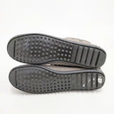 Minnetonka ダブルフリンジサイドジップ ショートブーツ サイズ5.5 ブーツ グレー レディース ミネトンカ【中古】5-1120T◎