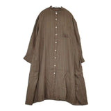 JOURNAL STANDARD relume ノルマンディーリネンフレアワンピース 定価12100円 ワンピース 22SS ブラウン レディース ジャーナルスタンダードレリューム【中古】6-0308M∞
