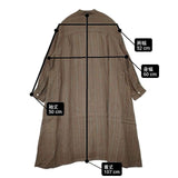 JOURNAL STANDARD relume ノルマンディーリネンフレアワンピース 定価12100円 ワンピース 22SS ブラウン レディース ジャーナルスタンダードレリューム【中古】6-0308M∞