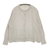 tumugu TK20304 ランダムリブニットカーディガン コットン カーディガン グレー レディース ツムグ【中古】5-1207M∞