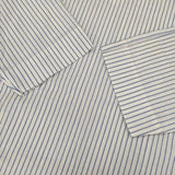 Danton DT-B0121 カラーレス プルオーバーシャツ ストライプ ブラウス シャツ ホワイト ブルー レディース ダントン【中古】5-1207S∞