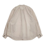 UNIVERSAL TISSU UT224BL017 コットンナチュラルタイプライターラグラン ブラウス シャツ ベージュ レディース ユニバーサルティシュ【中古】5-1207M∞