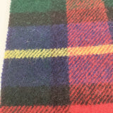 TWEEDMILL ウール チェック ストール マフラー レッド グリーン レディース ツイードミル【中古】5-1119T◎