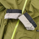 mont-bell パックラップレインコート 1128623 ナイロン ジップアップ コート カーキ レディース モンベル【中古】5-1207M∞