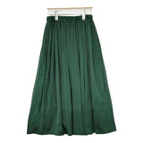sosotto プリーツ ロングスカート グリーン レディース ソソット【中古】5-1102T∞