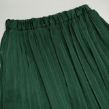 sosotto プリーツ ロングスカート グリーン レディース ソソット【中古】5-1102T∞