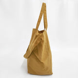 NIZYU KANO ポケッタブル3way ショルダーバッグ トートバッグ マスタード レディース ニジュウカノウ【中古】5-1122G∞