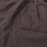 NATURAL LAUNDRY スリム ドローパンツ サイズ2 7204C-004 ウールナイロン イージー パンツ ブラウン レディース ナチュラルランドリー【中古】5-1206T♪