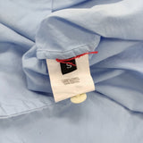 CASEY CASEY WAGA SS SHIRT 16HC209 サイズS フランス製 半袖シャツ 21SS ライトブルー メンズ ケイシーケイシー【中古】6-0424S♪