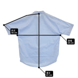 CASEY CASEY WAGA SS SHIRT 16HC209 サイズS フランス製 半袖シャツ 21SS ライトブルー メンズ ケイシーケイシー【中古】6-0424S♪