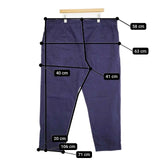 CASEY CASEY DANNEMARK PANT TOUGH COT デンマークパンツ 18HP150 パンツ 22SS ネイビー メンズ ケイシーケイシー【中古】6-0125G∞