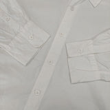 CASEY CASEY LOIUS 2 SHIRT PAPER ペーパーコットン 18HC244 長袖シャツ 22SS オフホワイト メンズ ケイシーケイシー【中古】6-0125M∞