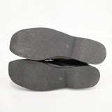 JURGEN LEHL レースアップ レザー サイズ23cm ブーツ ブラック レディース ヨーガンレール【中古】5-1102G◎