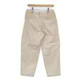 atelier naruse コーデュロイタックパンツ 定価21450円 na-T05005 パンツ ベージュ レディース アトリエナルセ【中古】5-1102T∞