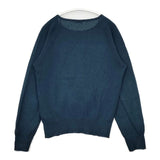 eleven 2nd e2W-1004 カシミア カシミヤ セーター ニット ブルーグリーン レディース イレブンセカンド【中古】5-1102T∞