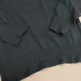 eleven 2nd e2W-1004 カシミア カシミヤ セーター ニット ブルーグリーン レディース イレブンセカンド【中古】5-1102T∞