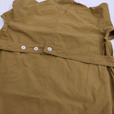 MHL. WASHED COTTON POPLIN Ochre 定価35200円 サイズ2 プルオーバーシャツワンピース 24SS ブラウン レディース エムエイチエル【中古】5-0902M♪